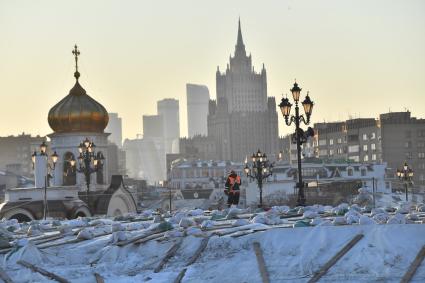 Москва. Виды города.