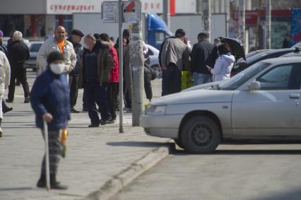 Екатеринбург. Горожане гуляют во время режима самоизоляции, введеного из-за распространения коронавирусной инфекции COVID-19