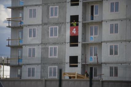 Екатеринбург. Строительство многокваритрного жилого дома