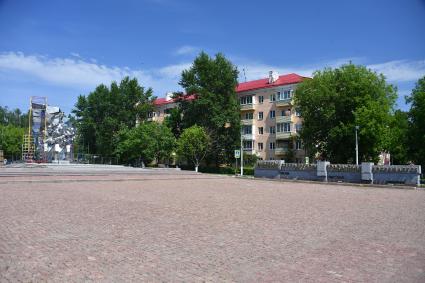 Московская область, Подольск.  Мемориальный комплекс памятник Подольским курсантам.