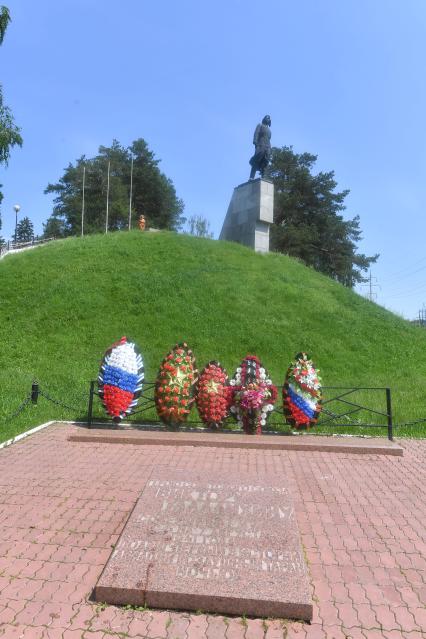 Московская область, Подольск.   Парк культуры и отдыха имени Виктора Талалихина.