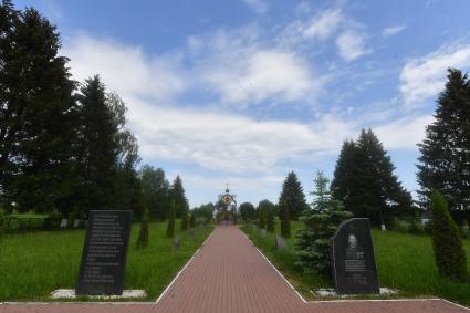 Московская область, Смолино. Мемориал воинам  павшим в Великой Отечественной войне.