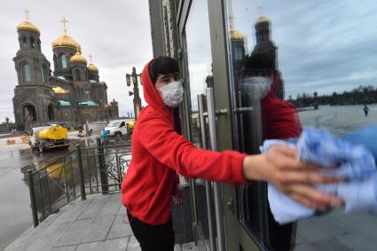 Московская область, Кубинка. Главный храм Вооруженных сил РФ в парке `Патриот`.