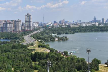 Москва. Вид на Строгино.