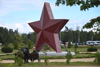 Московская область. На территории  военно-патриотического парка `Патриот`.