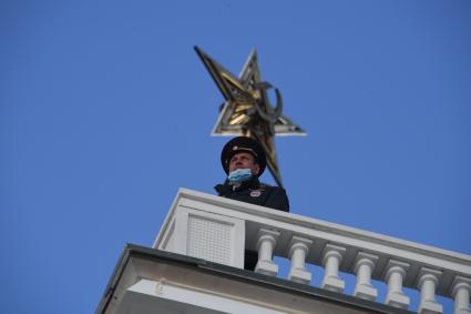 Москва. Здание Северного Речного вокзала.