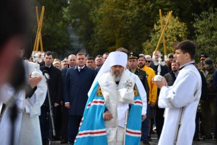 Тульская область.  На праздничных мероприятиях, посвященных 640 годовщине Куликовской битвы.