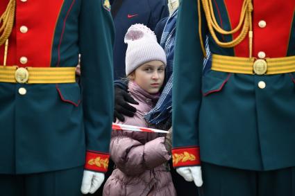 Тульская область.  На митинге  посвященному  640-й годовщине Куликовской битвы.