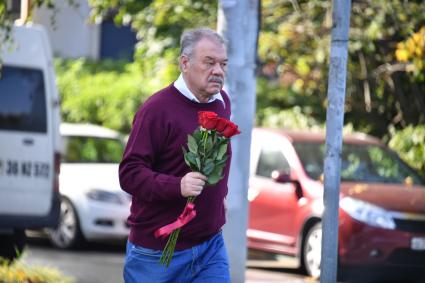 Москва. Корреспондент `Комсомольской правды` Александр Гамов.