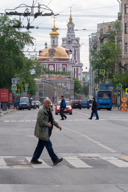 Москва. Басманный район. Храм Никиты Мученика на Старой Басманной улице.