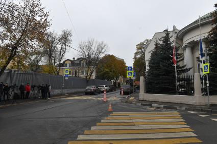 Москва.  Здание посольства Австрии в Москве.