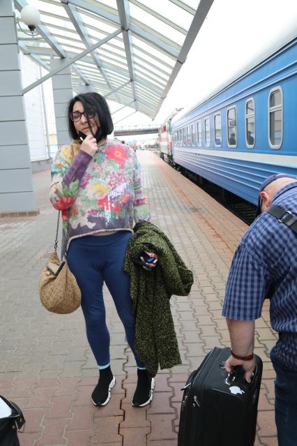 29-й международный фестиваль искусств СЛАВЯНСКИЙ БАЗАР в Витебске. 2020. На снимке: певица Лолита Милявская