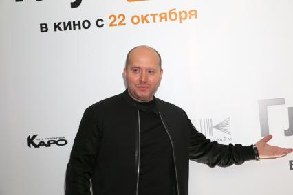 Кинотеатр КАРО 11 ОКТЯБРЬ. Премьера фильма ГЛУБЖЕ! 2020. На снимке: актер Сергей Бурунов