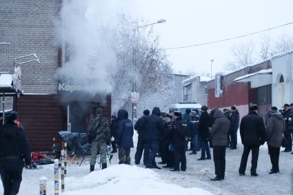 Пермь. ЧП в гостинице `Карамель`. 5 человек погибли от ожогов в результате прорыва трубы с кипятком.