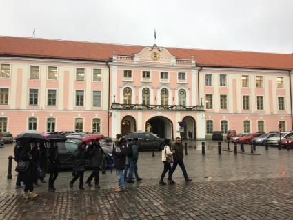 Эстония. г.Таллин. Здание парламента Эстонии.