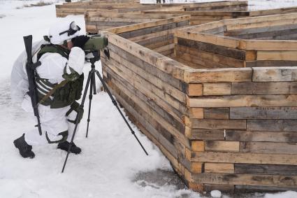 Самарская область. Занятия по боевой подготовке бригады специального назначения ЦВО.