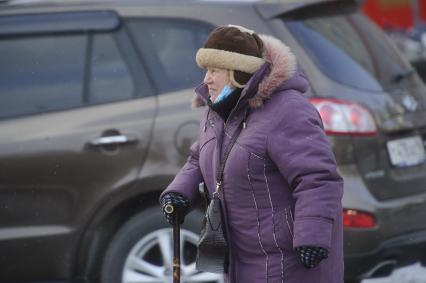 Екатеринбург. Горожане в защитных масках во время эпидемии новой коронавирусной инфекции COVID-19