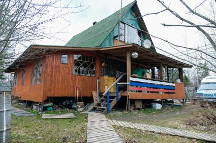 Ленинградская область. д.Керро. Дом на дачном участке актера Ивана Краско.