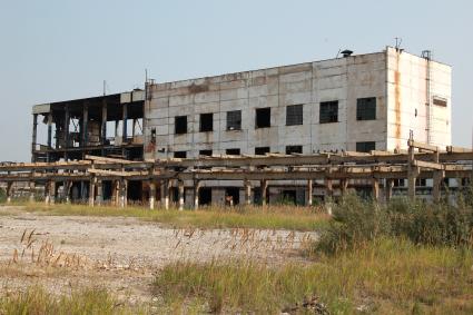 г.Усолье-Сибирское. Территория закрытого предприятия `Усольехимпром`.