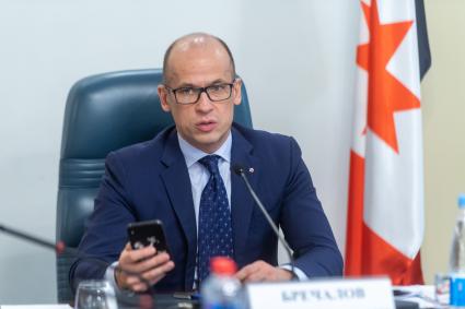 Ижевск. Встреча с главой Республики Удмуртия Александром Бречаловым .