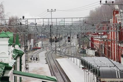 Пермь. Железнодорожная станция.