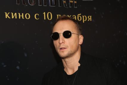 Кинотеатр КАРО 11 ОКТЯБРЬ. Премьера фильма СЕРЕБРЯНЫЕ КОНЬКИ. 2020. На снимке: актер Владимир Мишуков