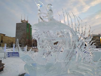 Пермь. VII Открытый конкурс `Кубок России по снежной и ледовой скульптуре `Зимний вернисаж`.