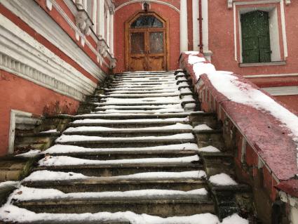 Москва. Особняк Волковых-Юсуповых расположен в Большом Харитоньевском переулке.