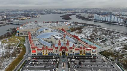 Тематический парк развлечений ОСТРОВ МЕЧТЫ. Аэросъемка. 2020