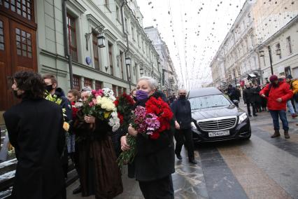 Московский художественный театр имени Чехова. Прощание с актером Валерием Хлевинским. 2021