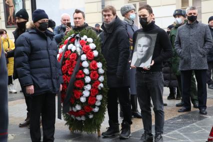 Московский художественный театр имени Чехова. Прощание с актером Валерием Хлевинским. 2021