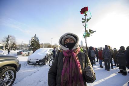 Екатеринбург. Несанкционированное шествие сторонников оппозиционера Алексея Навального