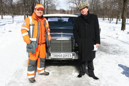 Съемка программы Главная дорога 2011