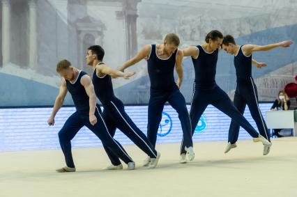 Санкт-Петербург. во время Чемпионата по художественной гимнастике в ЦХГ `Жемчужина`.
