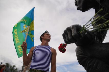 Самара. Во время празднования Дня Воздушно-десантных войск России.