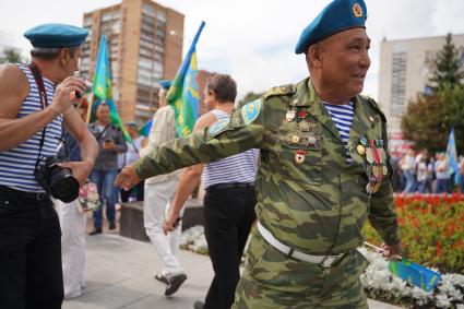 Самара. Во время празднования Дня Воздушно-десантных войск России.