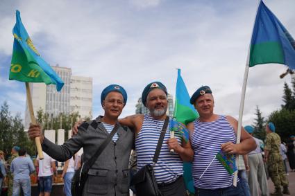 Самара. Во время празднования Дня Воздушно-десантных войск России.