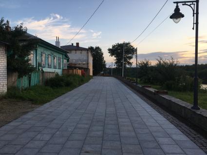Владимирская область, Гороховец. На одной из улиц.