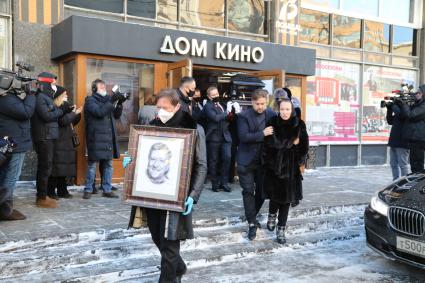 Центральный Дом Кино. Церемония прощания с художественным руководителем детского киножурнала ЕРАЛАШ Борисом Грачевским. 2021