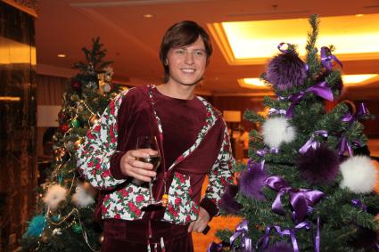 Lotte Hotel. Новогодняя вечеринка FASHION NEW YEAR 2011. На снимке: певец Прохор Шаляпин