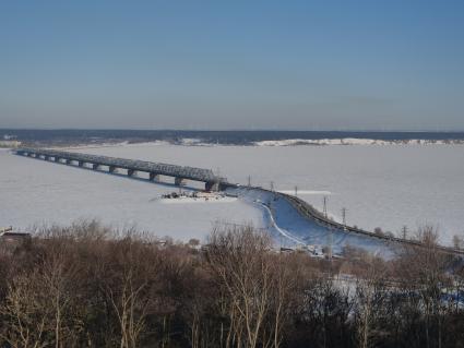 Ульяновск. Императорский мост через Волгу.