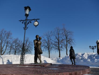 Ульяновск. Памятник влюбленным.