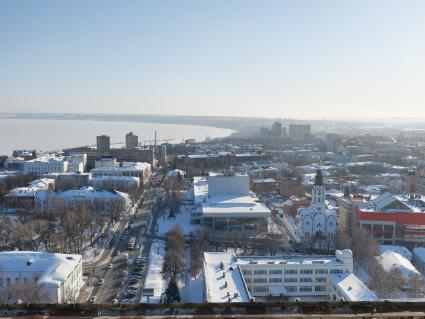 Ульяновск. Панорама города.