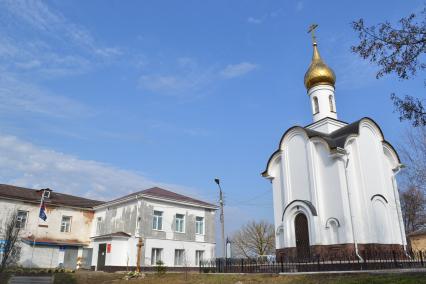 Калужская область. Боровск. Часовня в честь боярыни Морозовой и княгини Урусовой.