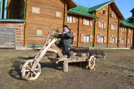 Калужская область. Русское подворье в Культурно-образовательном центре `Этномир`.