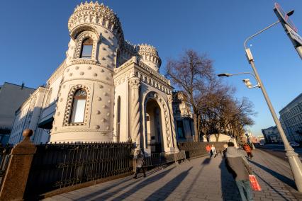 Москва. Дом приемов правительства РФ (особняк Арсения Морозова) на Воздвиженке.