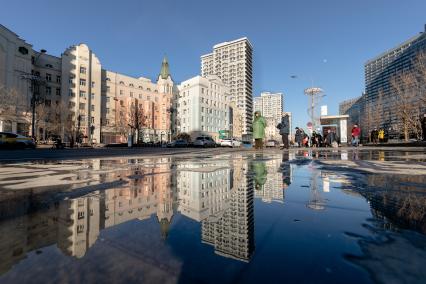 Москва. Жилые дома на Новом Арбате.