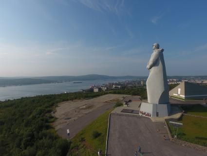 Мурманск. Мемориал `Защитникам Советского Заполярья в годы Великой Отечественной войны` (`Алёша`).