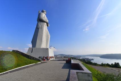 Мурманск. Мемориал `Защитникам Советского Заполярья в годы Великой Отечественной войны` (`Алёша`).