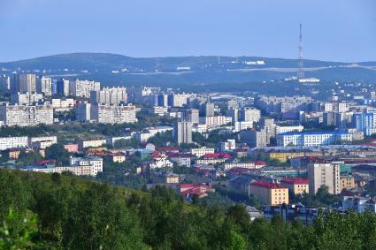 Мурманск. Виды города.